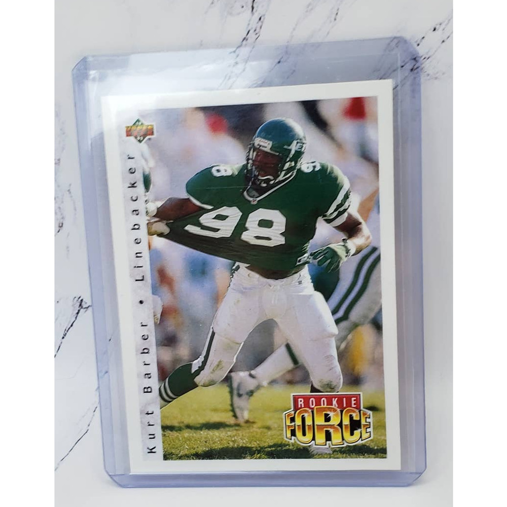 1992 Upper Deck Rooke Force #402 Kurt Barber New York Jets